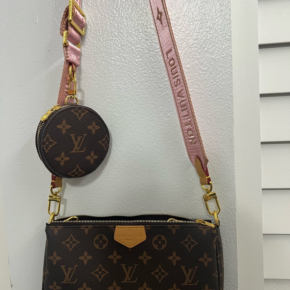 LV Brown Monogram Crossbody Bag